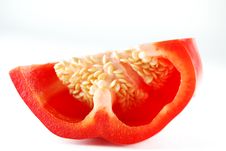 A Red Sweet Pepper Stock Photos A Red Sweet Pepper Stock Photos