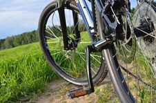 Mountain Bike In Countryside Royalty Free Stock Image Mountain Bike In Countryside Royalty Free Stock Image