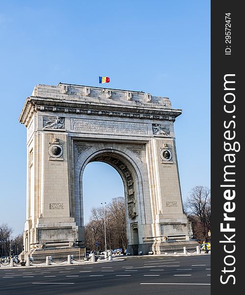 Triumph Arch - Landmark In Bucharest