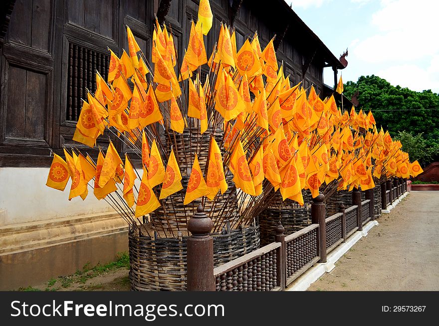 Phan Tao Temple The beautiful temple in Chiang Mai,Thailand. Phan Tao Temple The beautiful temple in Chiang Mai,Thailand