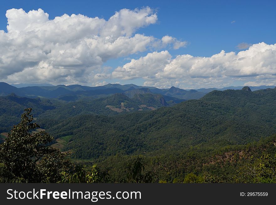 Pang Ma Pha The Place filled with mountains at Mae Hong Son Province. Pang Ma Pha The Place filled with mountains at Mae Hong Son Province