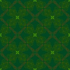 Victorian Dark Green Vintage Pattern Stock Photography Victorian Dark Green Vintage Pattern Stock Photography