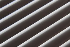 Semi-closed Metallic Blinds Royalty Free Stock Image Semi-closed Metallic Blinds Royalty Free Stock Image