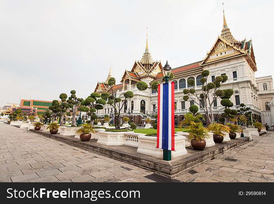 Grand palace in Bangkok, Thailand. Grand palace in Bangkok, Thailand