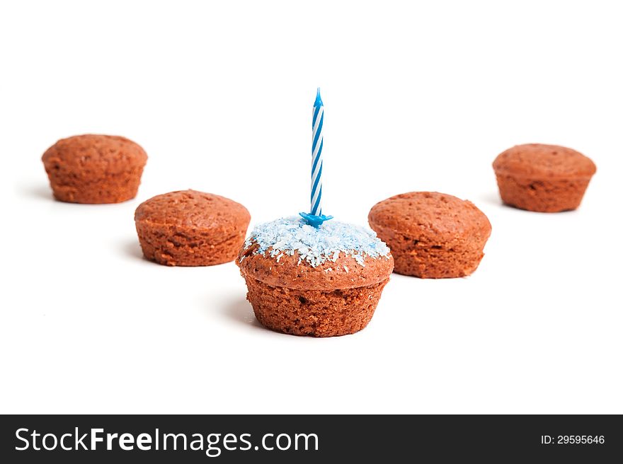 The cake for happy birthday