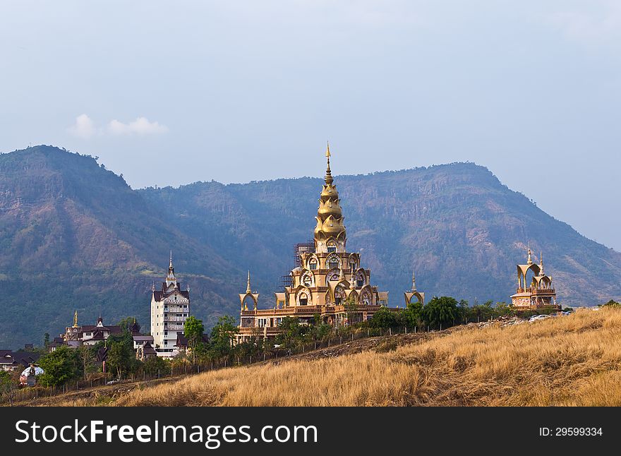 Relics in the Thailand.