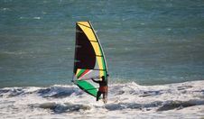Windsurfer Royalty Free Stock Photography Windsurfer Royalty Free Stock Photography