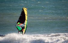 Windsurfer Royalty Free Stock Images Windsurfer Royalty Free Stock Images