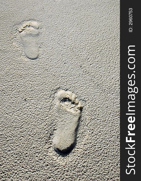 Footprints On The Sand