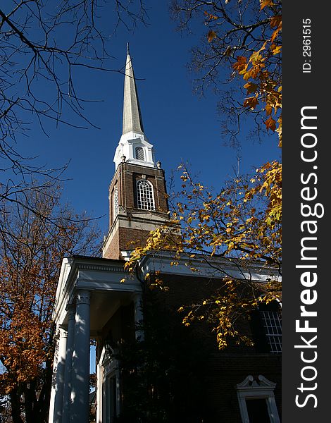 Small town church a beautiful house of worship in eastern Tennessee. Small town church a beautiful house of worship in eastern Tennessee