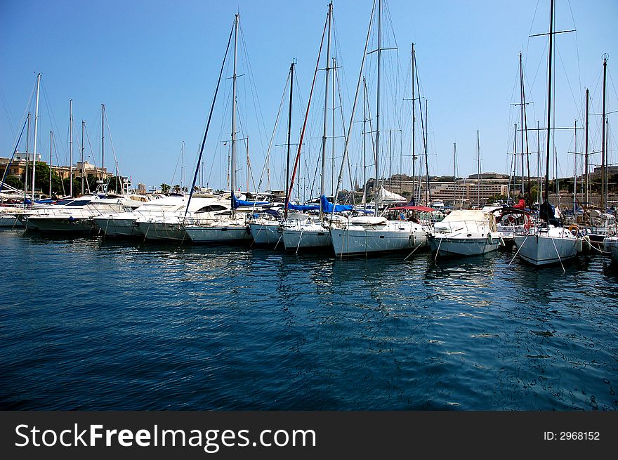 Boat parking on island Malta. Boat parking on island Malta