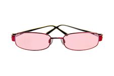 Pink Tinted Glasses Stock Image