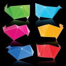 Vector Trendy Crystal Triangle Shapes Royalty Free Stock Image Vector Trendy Crystal Triangle Shapes Royalty Free Stock Image