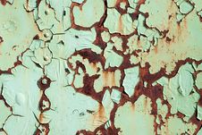 Rust Paint Royalty Free Stock Photo