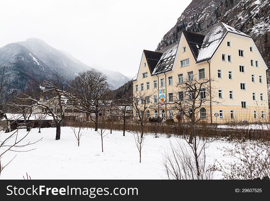 Historic building of Campo Tures, South Tyrol