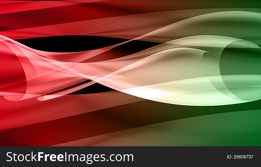 3d design. Abstract background and different colors