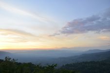 Twilight Mountains Stock Photography Twilight Mountains Stock Photography