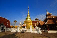 Wat Pong Sanuk.in Lampang Stock Photo Wat Pong Sanuk.in Lampang Stock Photo