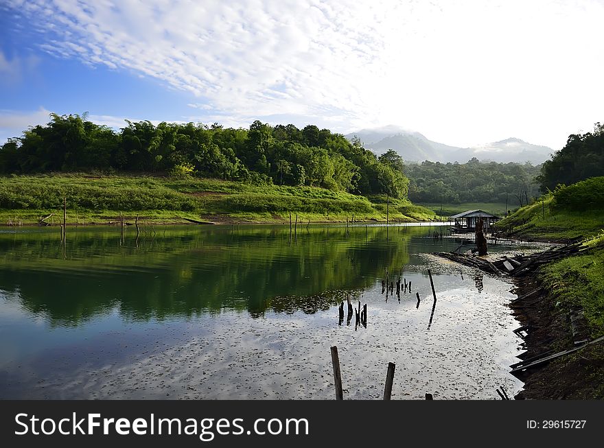 Pom pi beautiful scenic national park in Thailand. Pom pi beautiful scenic national park in Thailand.