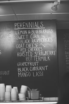 Hand Written Ice Cream Flavors In Chalk In An Ice Royalty Free Stock Image Hand Written Ice Cream Flavors In Chalk In An Ice Royalty Free Stock Image