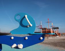 Childrens Playground Toy. Royalty Free Stock Images Childrens Playground Toy. Royalty Free Stock Images