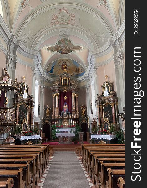 The church of Villa Ottone (South Tyrol)