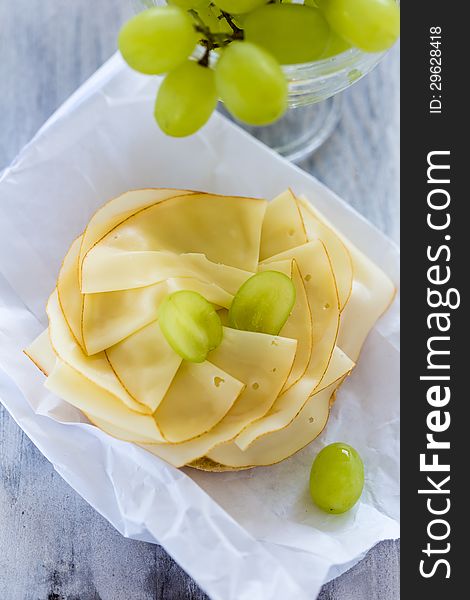 Closeup of delicious healthy breakfast