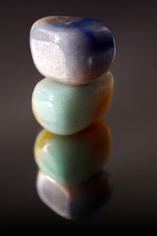 Small Stones Balancing Stock Photography
