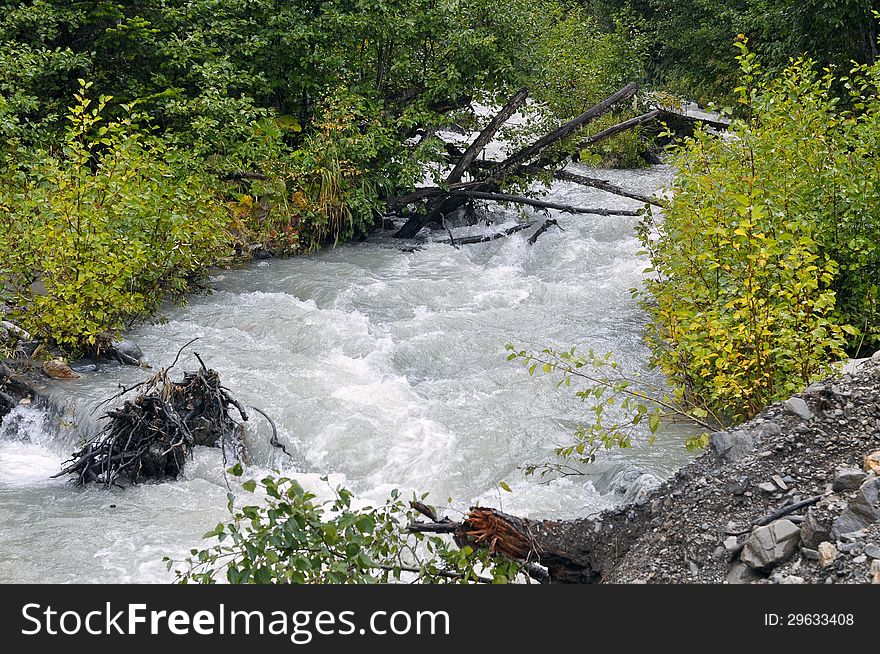 Mountain rivers of the Caucasus