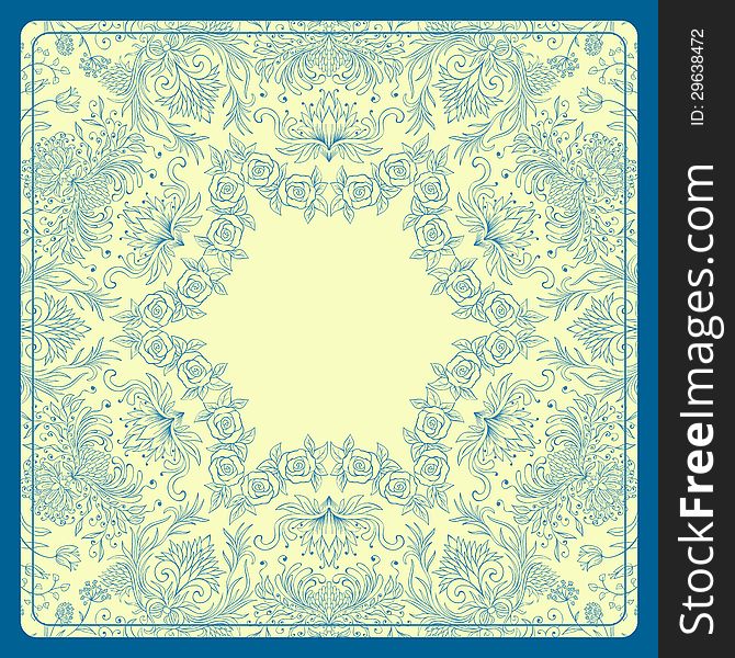 Vector vintage pattern for print (you can use this pattern for carpet, shawl, pillow, cushion). Vector vintage pattern for print (you can use this pattern for carpet, shawl, pillow, cushion).