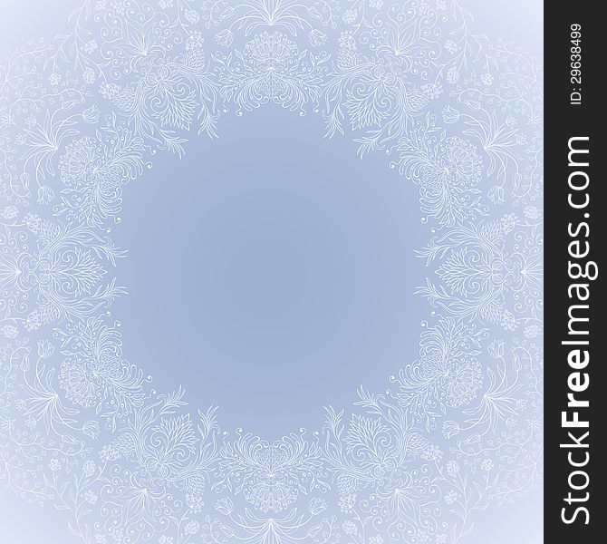 Vector Ornamental Background.