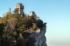 San Marino Castle Royalty Free Stock Photography
