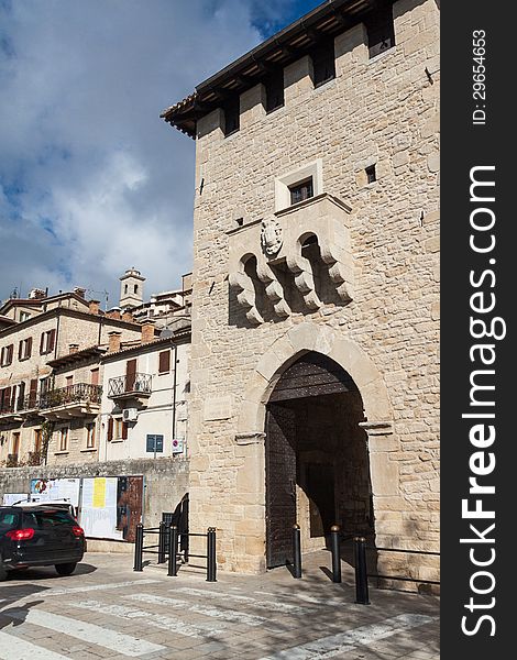 San Francesco ancient door, San Marino