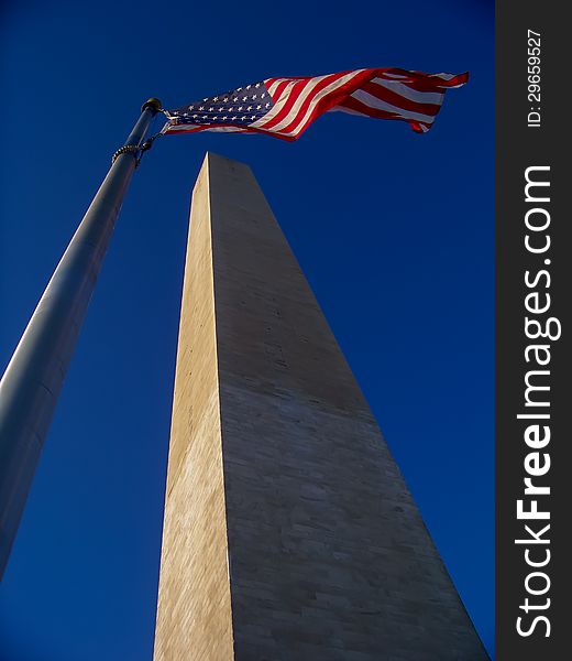 United States Washington Monument, Or Obelisk, In