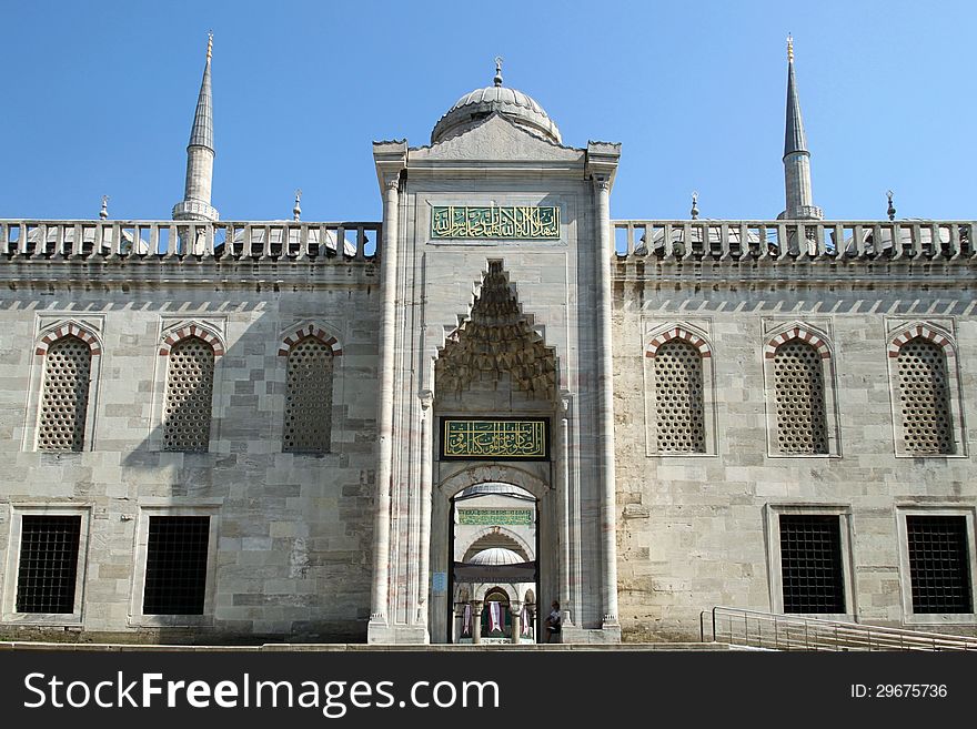 The Blue Mosque in Istanbul