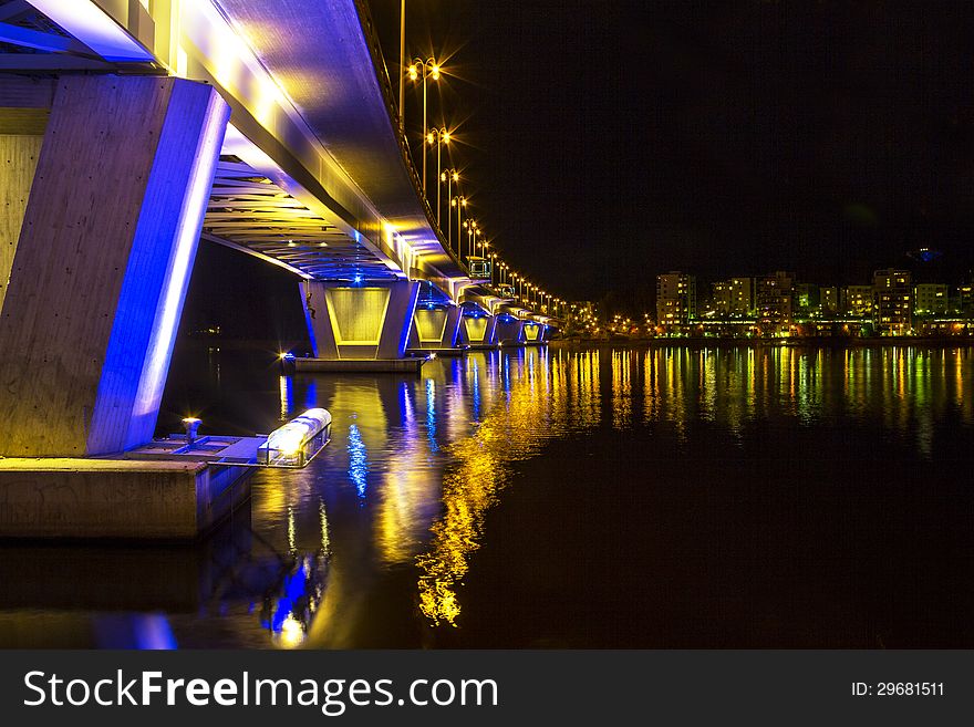 JyvÃ¤skylÃ¤ Night Bridge.