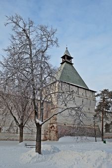 Drying Tower In Holy Trinity Sergius Lavra Stock Images Drying Tower In Holy Trinity Sergius Lavra Stock Images