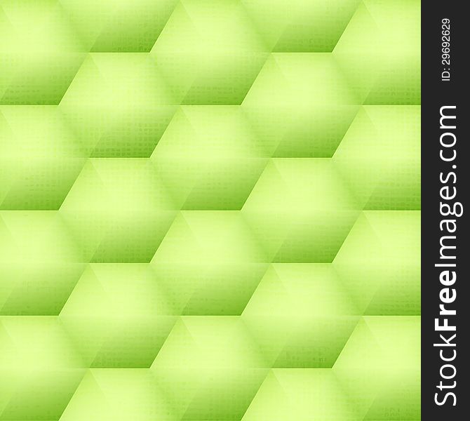New green background with honeycomb shapes can use like technology wallpaper. New green background with honeycomb shapes can use like technology wallpaper