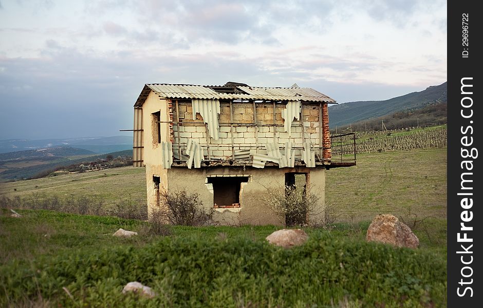 Abandoned House In State Of Disrepair