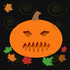Halloween Jack-o -lantern Royalty Free Stock Image Halloween Jack-o -lantern Royalty Free Stock Image