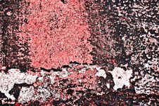 Grunge Painted Brick Wall Royalty Free Stock Photos Grunge Painted Brick Wall Royalty Free Stock Photos