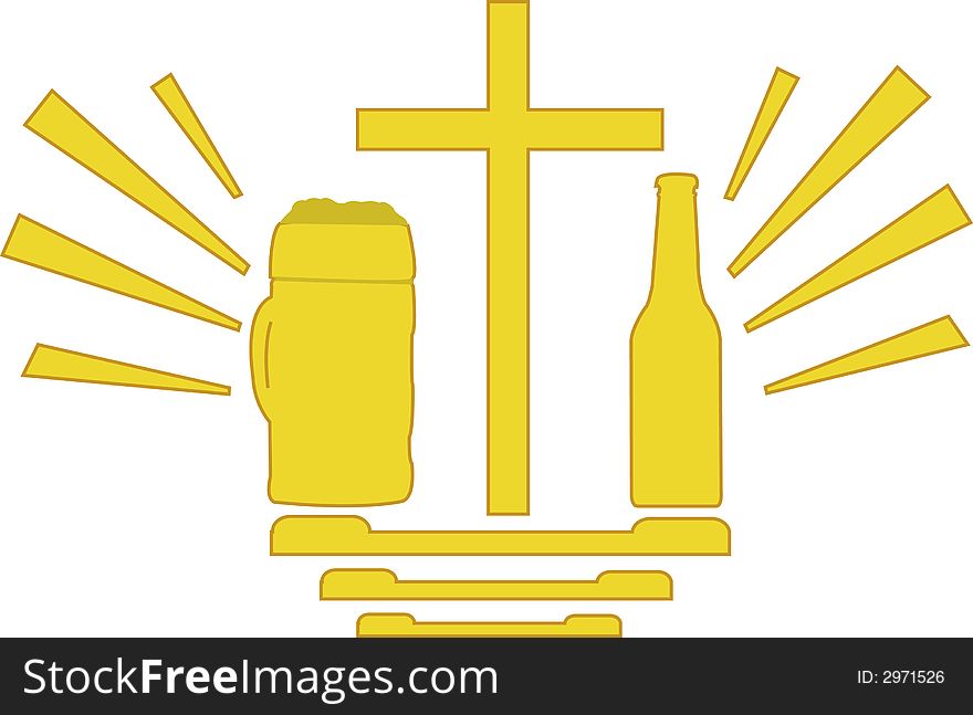 The Bible of beer logo in all it's holiness. The Bible of beer logo in all it's holiness.