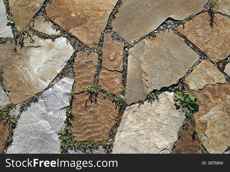 Texture of paving - stone tile pattern. Texture of paving - stone tile pattern.