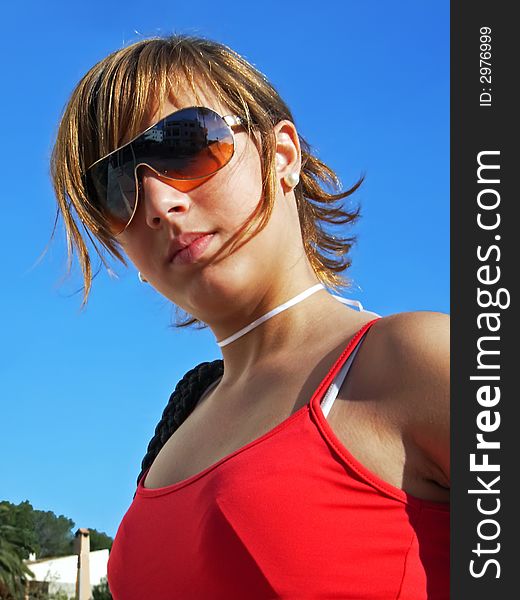 Girl With Sunglasses