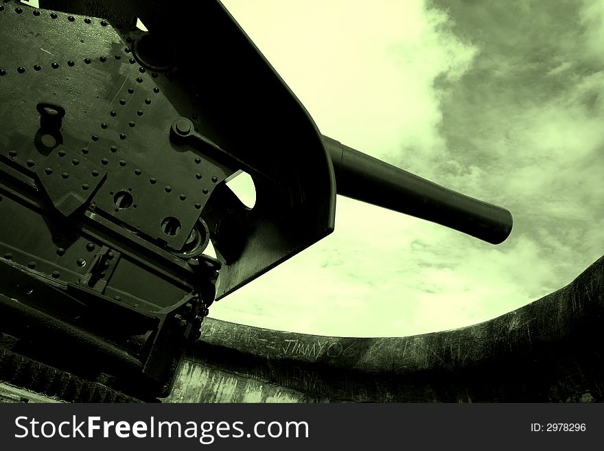 Cannon at Green Hill Fort, Thursday Island.