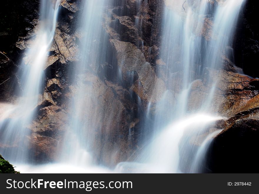 Beautiful waterfalls image at perak, malaysian