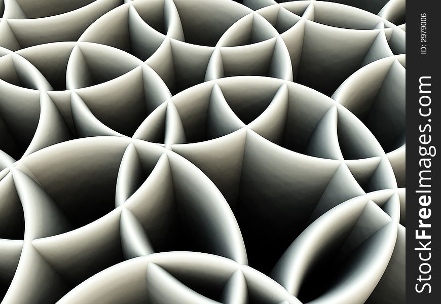 An image of a background pattern made from rings. An image of a background pattern made from rings.