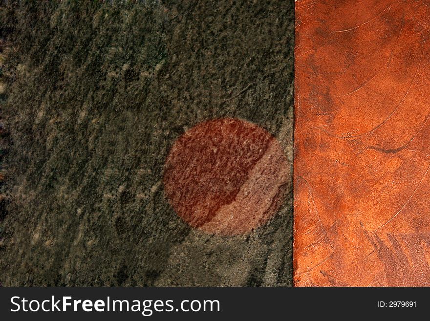 Hanging lamp reflection on a marble wall. Hanging lamp reflection on a marble wall