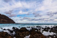 Beach Of Lansarote - Canary Island Royalty Free Stock Image Beach Of Lansarote - Canary Island Royalty Free Stock Image