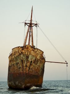 Ship Wreck M/V Dimitrios Stock Photo Ship Wreck M/V Dimitrios Stock Photo